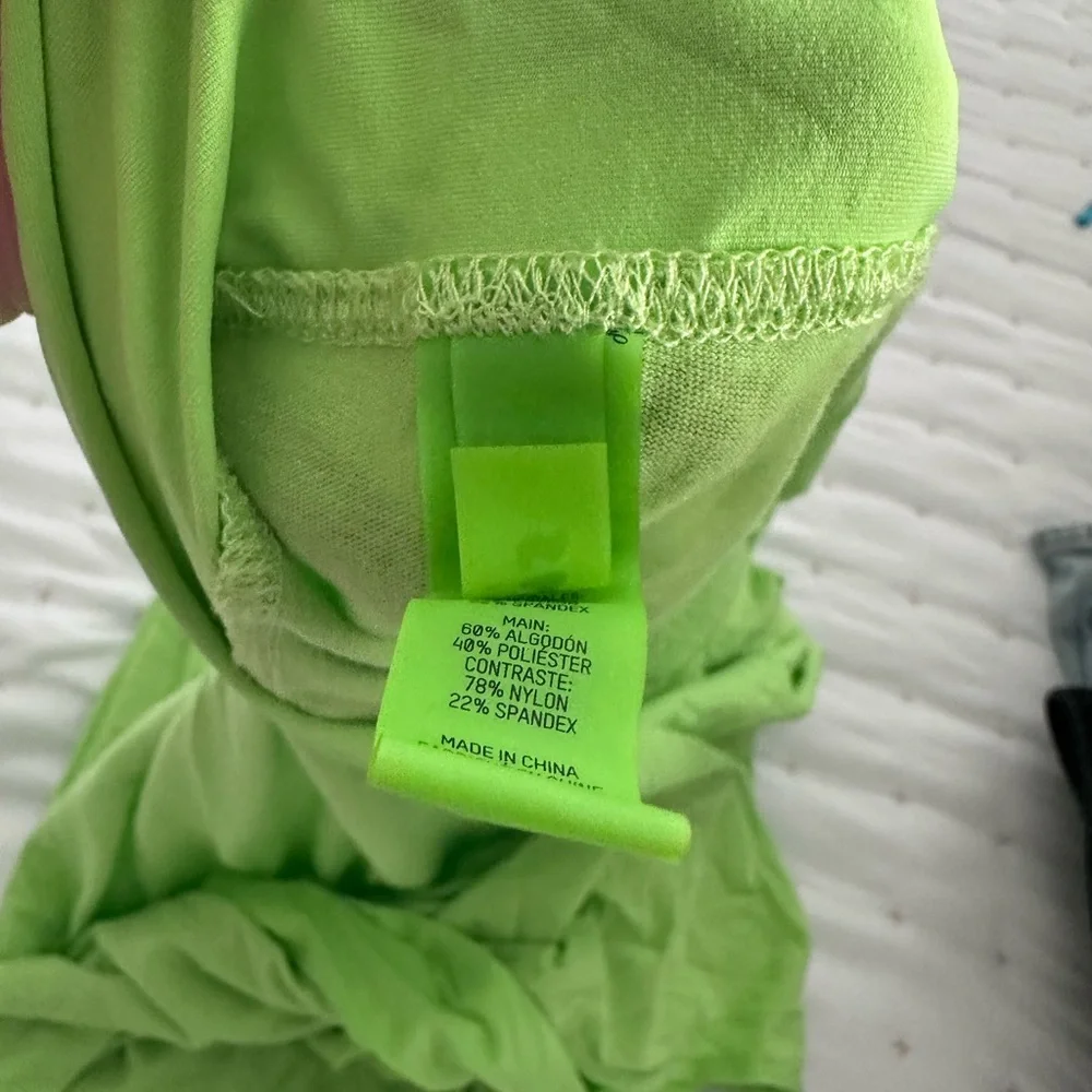 SKIMS bright lime